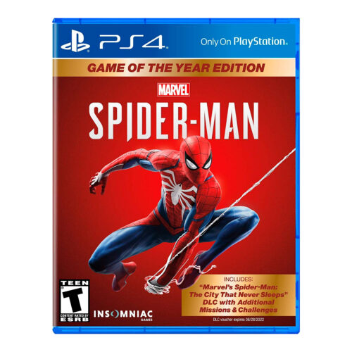 Spiderman Game of The Year Edition Playstation 4