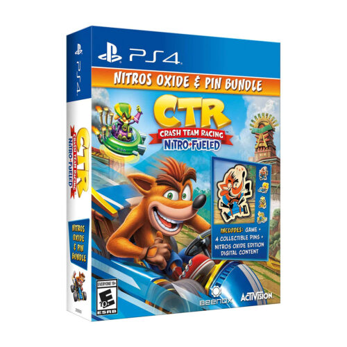 Crash Team Racing Nitro Oxide + Pin Bundle Playstation 4