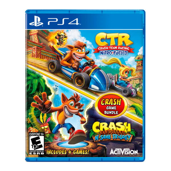 Crash Team Racing + Crash Bandicoot Trilogy Bundle Playstation 4