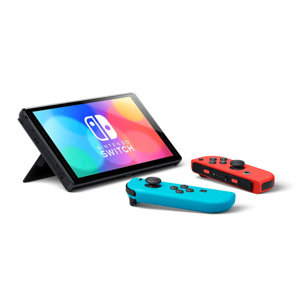 Consola Nintendo Switch Modelo Oled Neón - Imagen 4