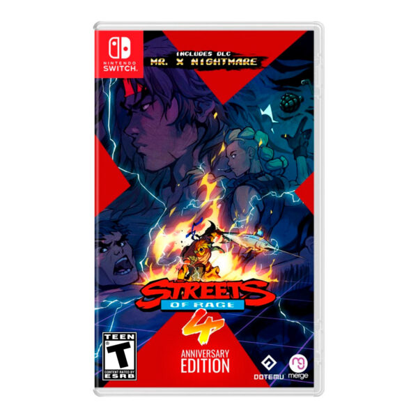 Streets Of Rage 4 Anniversary Edition Nintendo Switch