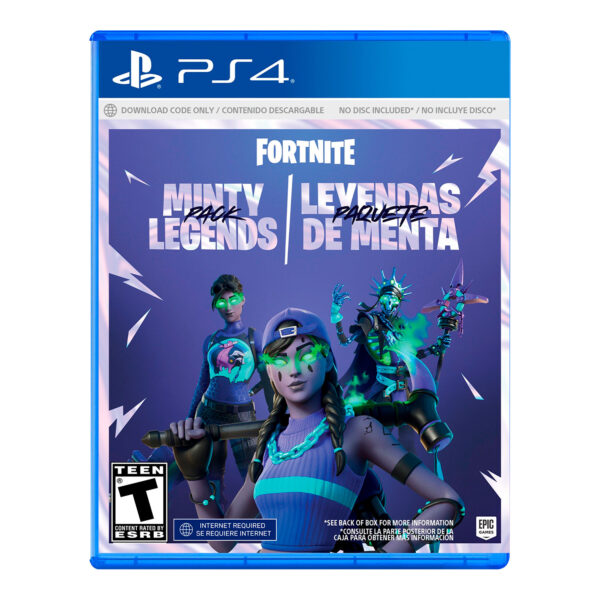 Fortnite Minty Legends Pack Playstation 4