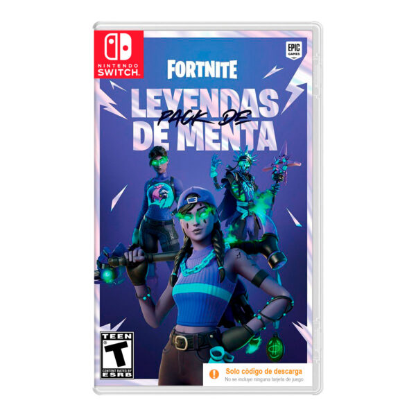 Fortnite Minty Legends Pack Nintendo Switch