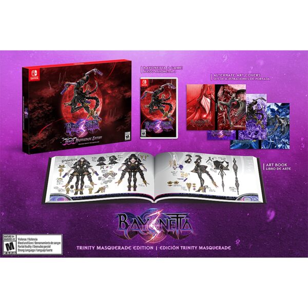 Bayonetta 3 Trinity Masquerade Edition Nintendo Switch - Imagen 2