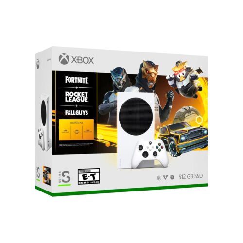 Consola Xbox Series S 512Gb Fortnite+Rocket League+Fallguys
