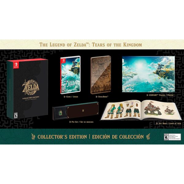 The Legend Of Zelda Tears Of The Kingdom Collectors Edition - Imagen 2
