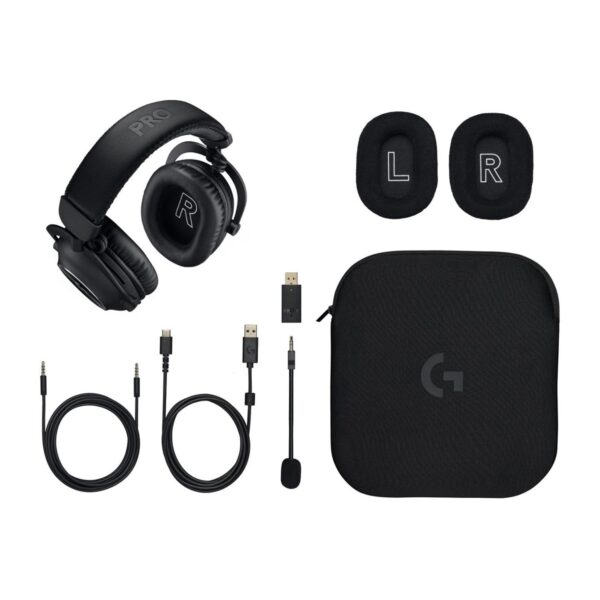 Audifono Gamer C/Microf Logitech G Pro X2 Lightspeed Wireless/Bt/3.5 Mm Negro - Imagen 6