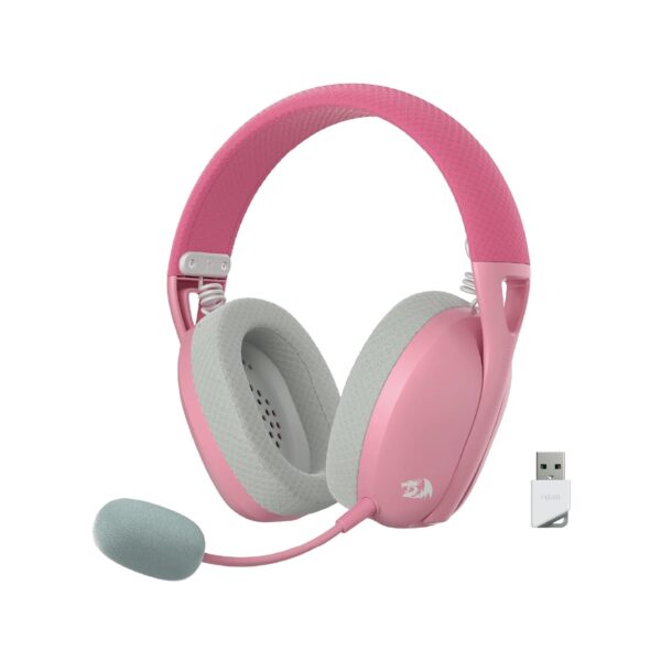 Auriculares Gamer Redragon Ire Pro Wireless H848 Pink - Imagen 3