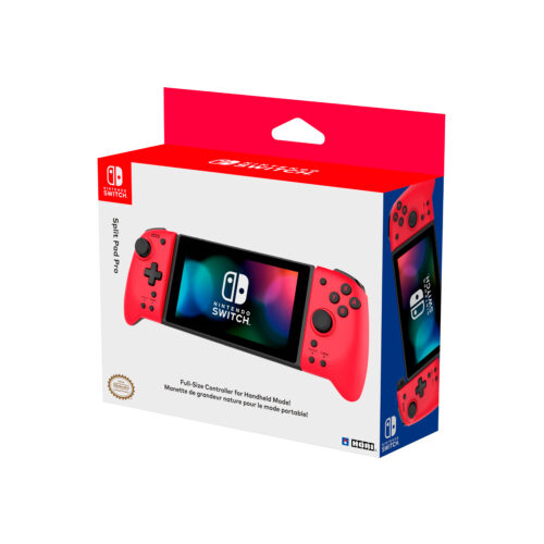Mando Hori Split Pad Pro Controller Nintendo Switch Rojo