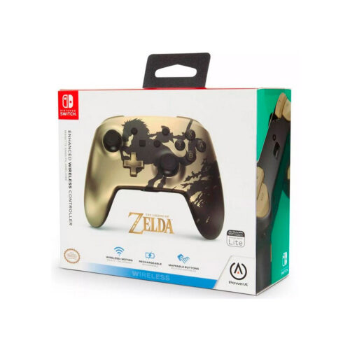 Mando Pro PowerA Nintendo Switch Zelda Gold Rider