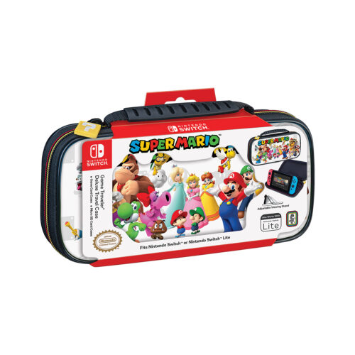 Game Traveler Deluxe Travel Case Nintendo Switch Super Mario Team