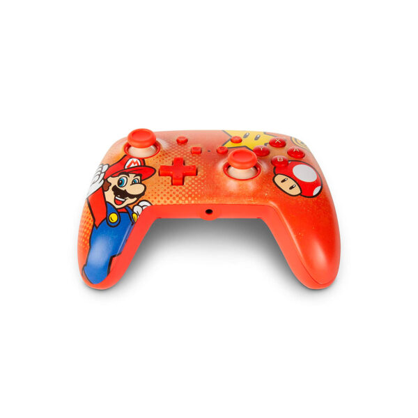 Mando Pro PowerA Con Cable Nintendo Switch Mario Vintage - Imagen 5