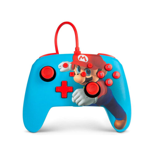 Mando Pro PowerA Con Cable Nintendo Switch Mario Punch