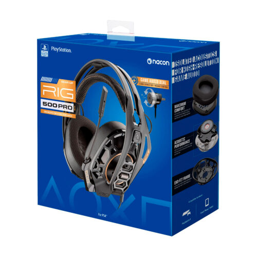 Audífonos Nacon RIG 500 Pro HS Negro
