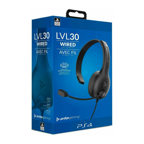 Audifono Lvl 30 Wired Playstation 4 Negro