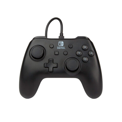 Control alámbrico Nintendo Switch Negro