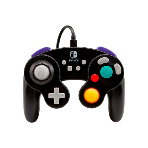 Wired Controller Nintendo Switch Gamecube Negro