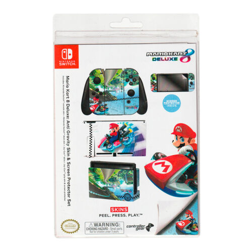 Skin y Protector Set Nintendo Switch Mario Kart 8 Anti Gravity 1