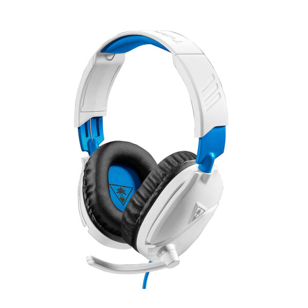 Audífono Gamer Turtle Beach Recon 70 Ps4 Xbox PC Nintendo Switch Blanco Azul - Imagen 3