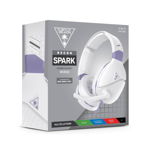 Audífono Gamer Turtle Beach Recon Spark Ps5 Xbox Serie X Blanco