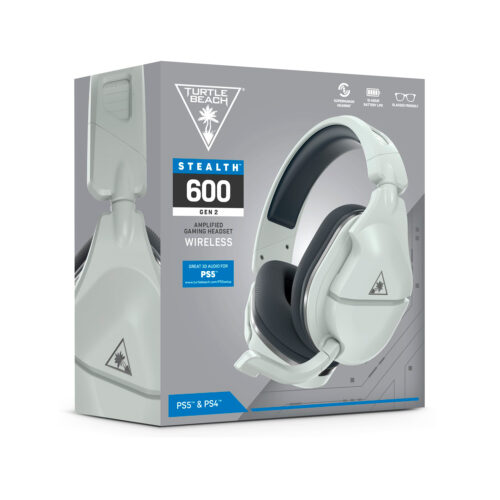 Audifono Gamer Wireless Turtle Beach Stealth 600 Gen 2 Blanco Negro