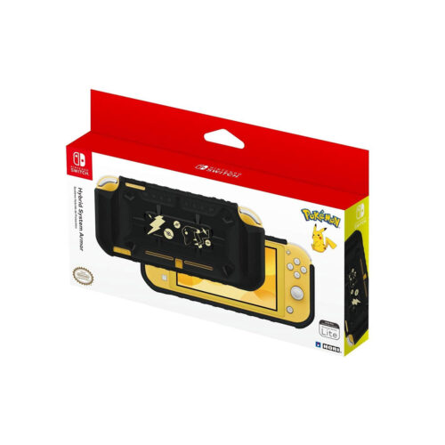 Estuche Protector Hybbrid System Armor Pikachu N Gold Hori Nintendo Switch Lite