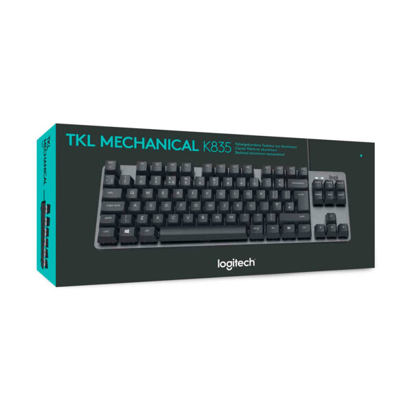 Teclado Mecanico Logitech K835 Tkl Negro