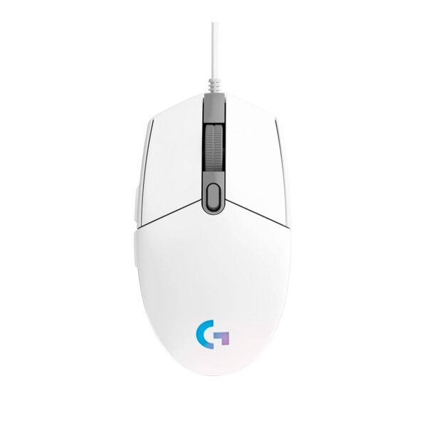 Mouse Gamer Logitech G203 Lightsync Optical 8000 Dpi Rgb White - Imagen 2