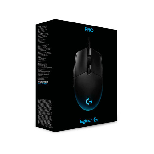 Mouse Gamer Logitech G Pro Rgb Black