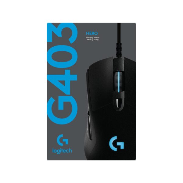 Mouse Gamer Logitech G403 Hero Black - Imagen 5