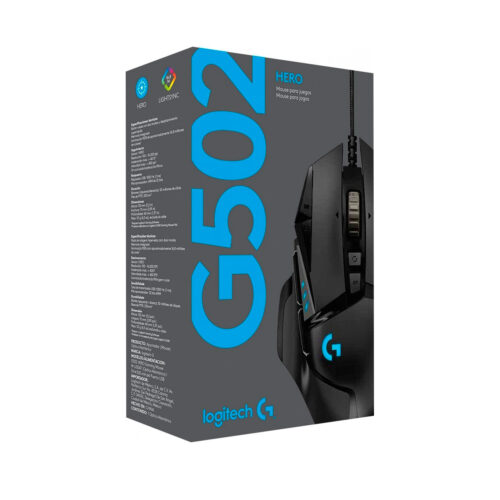 Mouse Gamer Logitech G502 Hero 16000 Dpi Rgb Black