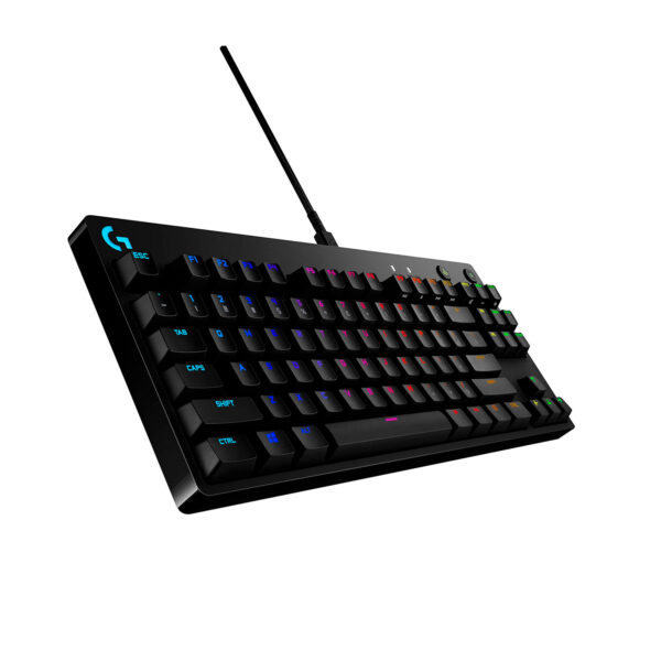 Teclado Logitech Pro Keyboard Rgb Usb Black - Imagen 2