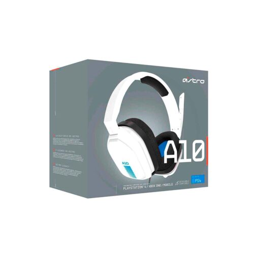 Audifono Gamer C/Microf.Astro A10 Multiplatform For Xbox1/Ps4/Pc White/Blue