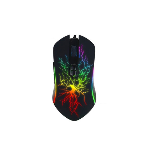 Mouse Gamer Xblade Renegade 3200 Dpi Rgb Programable Black - Imagen 2