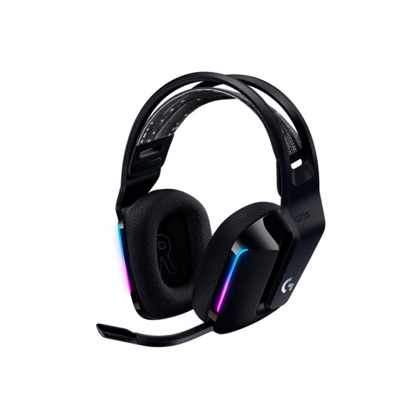 Audifono Gamer CMicrof Logitech G733 Lightspeed Negro - Imagen 2