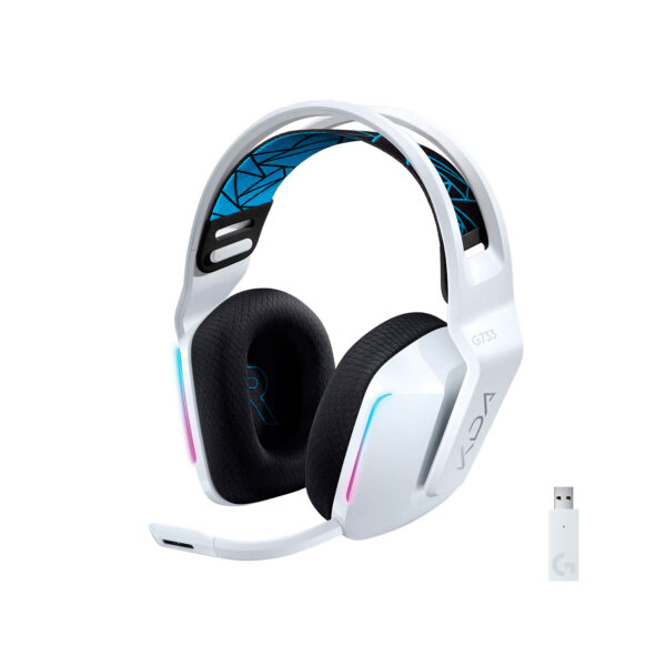 Audifono Gamer C/Microf.Logitech G733 K/Da Ed Lightspeed White - Imagen 3