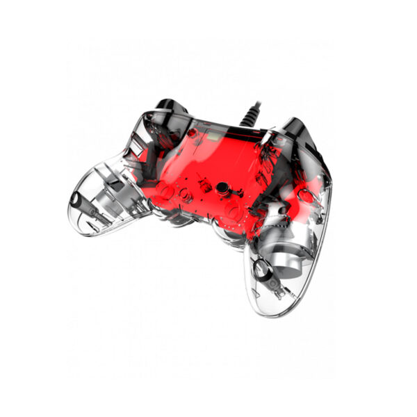 Mando PS4 Nacon Controller Wired Illuminated Compact Red - Imagen 5