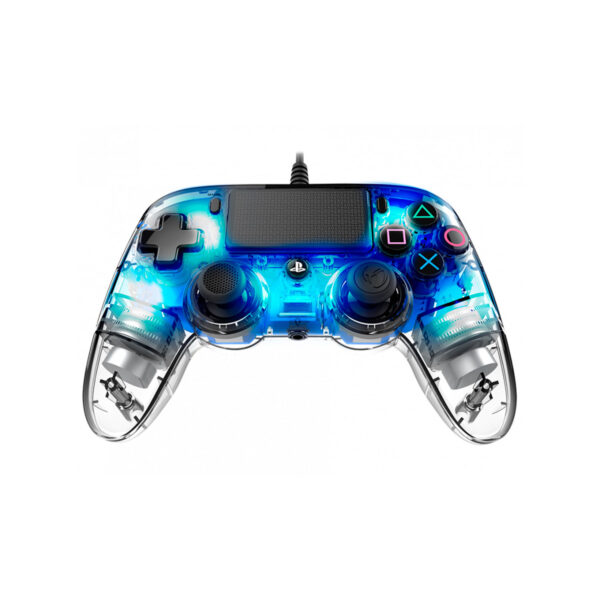 Mando PS4 Nacon Controller Wired Illuminated Compact Blue - Imagen 3