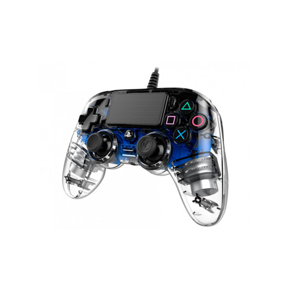 Mando PS4 Nacon Controller Wired Illuminated Compact Blue - Imagen 4