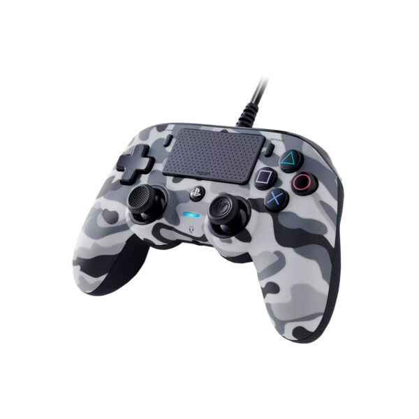 Mando PS4 Nacon Controller Wired Compact Camuflado Gris - Imagen 3