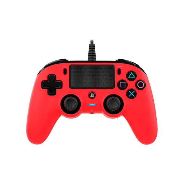 Mando PS4 Nacon Controller Wired Compact Red - Imagen 2