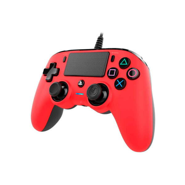 Mando PS4 Nacon Controller Wired Compact Red - Imagen 4