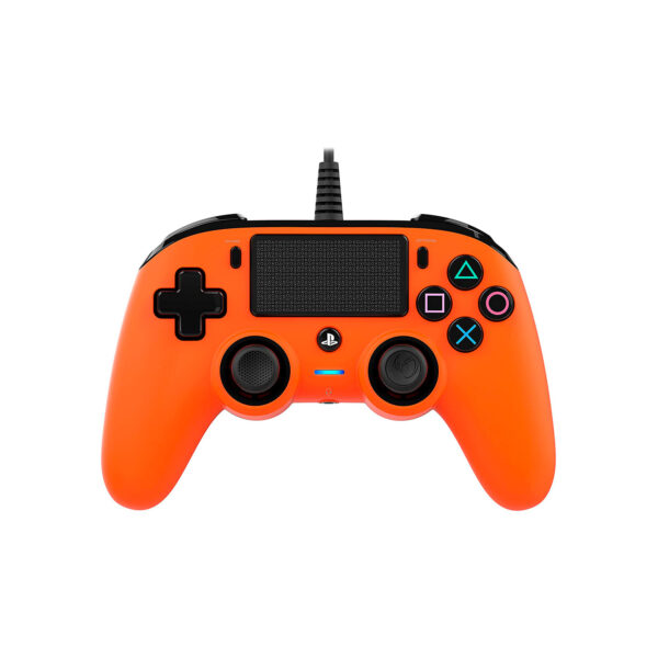 Mando PS4 Nacon Controller Wired Compact Orange - Imagen 2