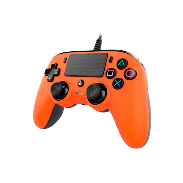Mando PS4 Nacon Controller Wired Compact Orange - Imagen 4