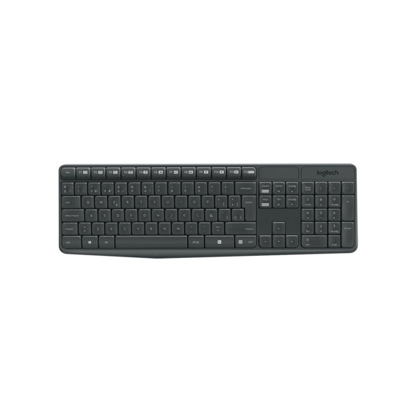 Teclado Logitech + Mouse Mk 235 Wireless Usb Black - Imagen 2