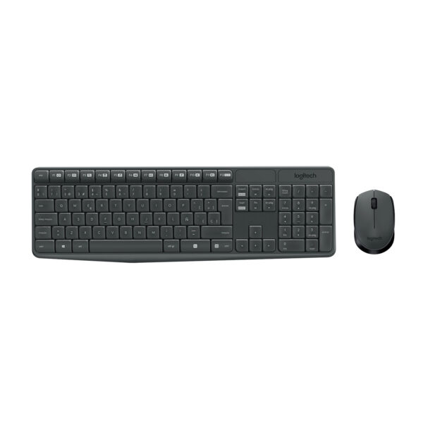 Teclado Logitech + Mouse Mk 235 Wireless Usb Black - Imagen 4