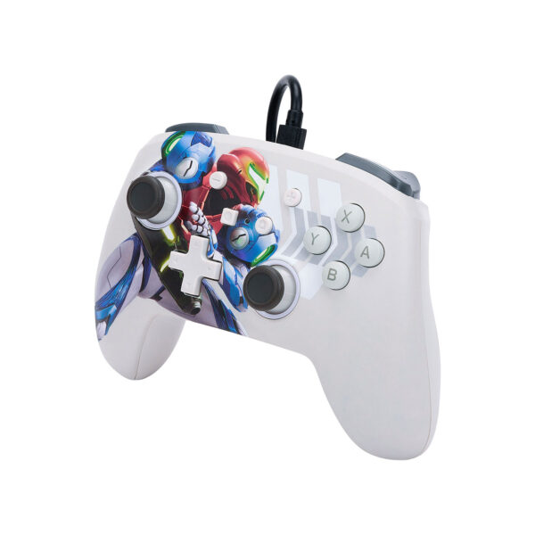 Mando Enhanced Wired Controller Powera Metroid Dread Nintendo Switch - Imagen 3