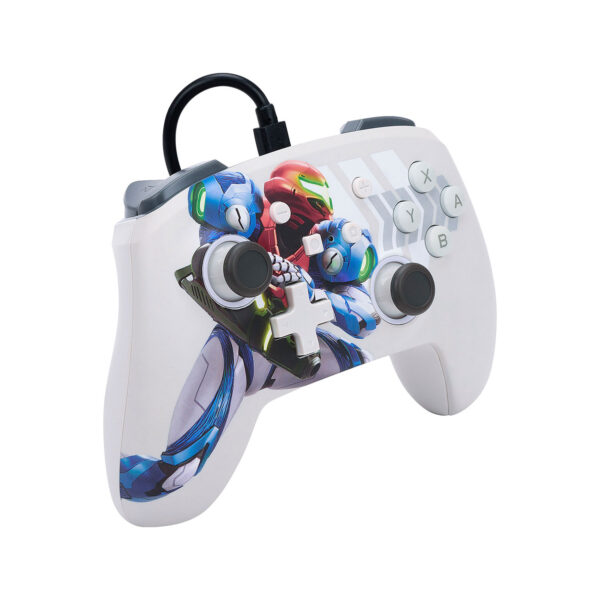 Mando Enhanced Wired Controller Powera Metroid Dread Nintendo Switch - Imagen 4