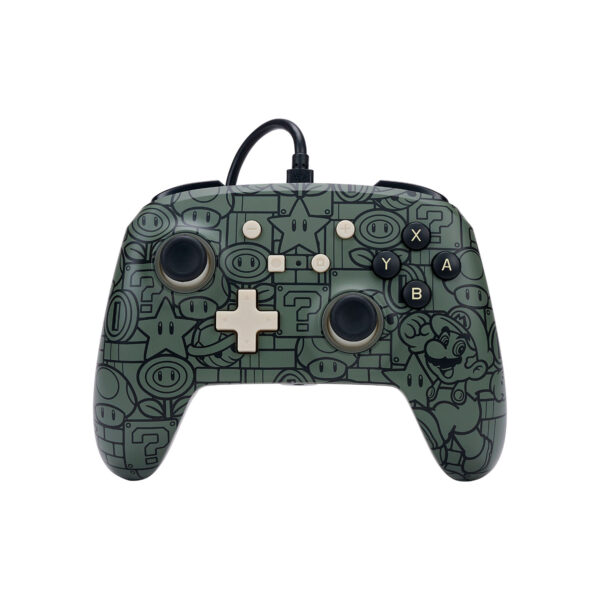 Mando Enhanced Wired Controller Powera Power Up Mario Nintendo Switch - Imagen 2