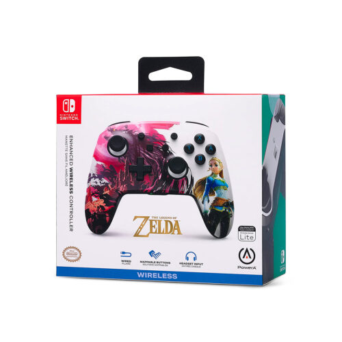 Mando Powera Wirelless Controller Blood Moon Zelda Nintendo Switch